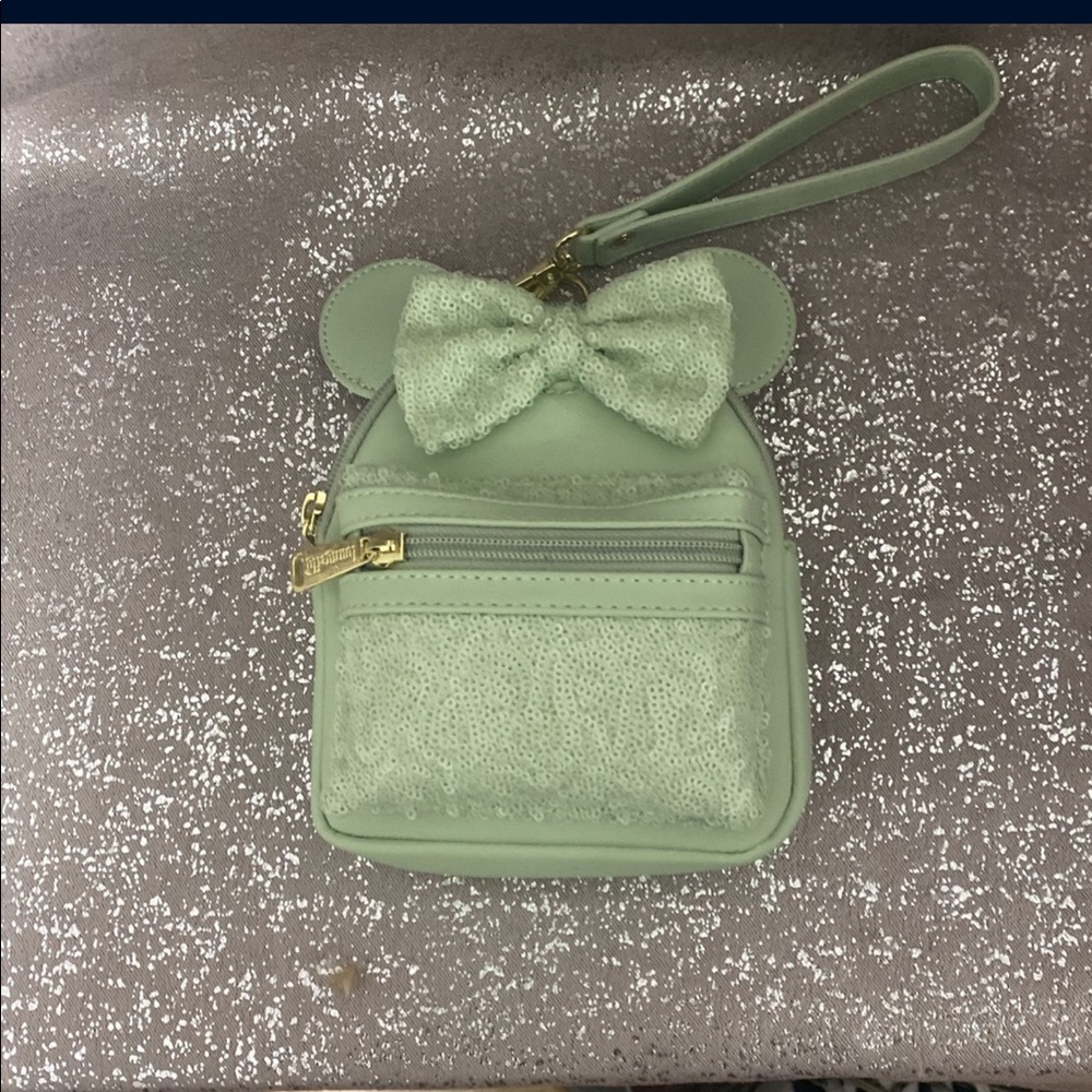 mint green loungefly wristlet